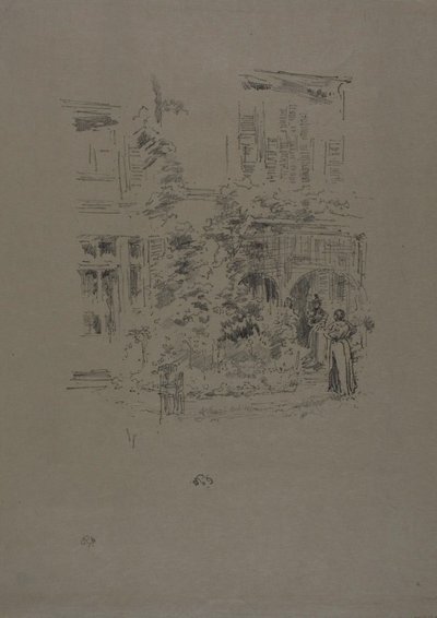 The Garden Porch by James Abbott McNeill Whistler