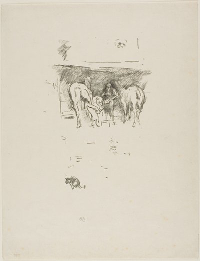 The Good Shoe by James Abbott McNeill Whistler