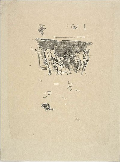 The Good Shoe by James Abbott McNeill Whistler