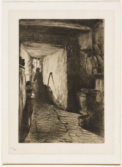 The Kitchen by James Abbott McNeill Whistler