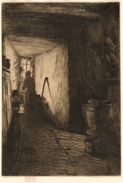 The Kitchen by James Abbott McNeill Whistler