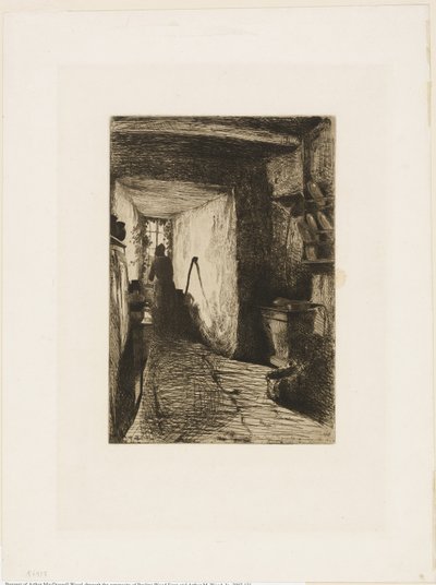 The Kitchen by James Abbott McNeill Whistler