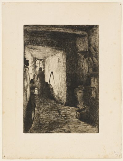 The Kitchen by James Abbott McNeill Whistler