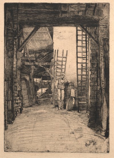 The Lime-burner by James McNeill Whistler