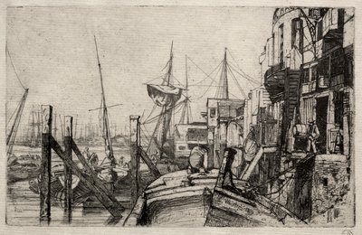 The Limehouse by James McNeill Whistler