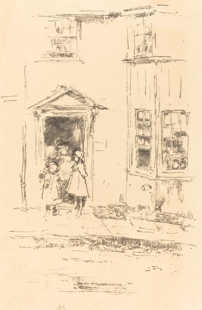 The Little Doorway, Lyme Regis by James Abbott McNeill Whistler