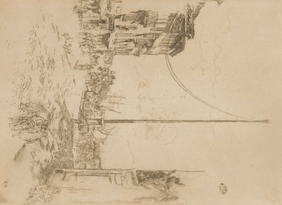 The Little Mast by James Abbott McNeill Whistler