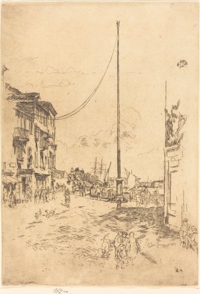 The Little Mast by James Abbott McNeill Whistler