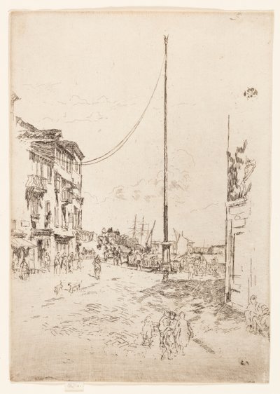 The Little Mast by James Abbott McNeill Whistler