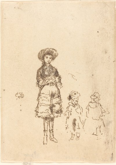 The Little Nurse by James Abbott McNeill Whistler