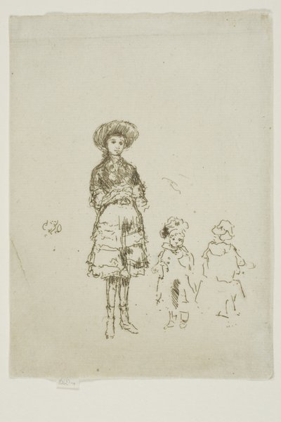 The Little Nurse, Grays Inn by James Abbott McNeill Whistler