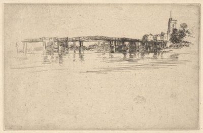 The Little Putney No. 1 by James Abbott McNeill Whistler