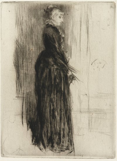The Little Velvet Dress by James Abbott McNeill Whistler