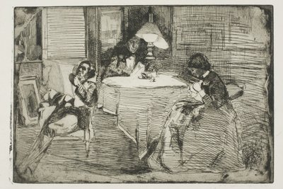 The Music-Room by James Abbott McNeill Whistler
