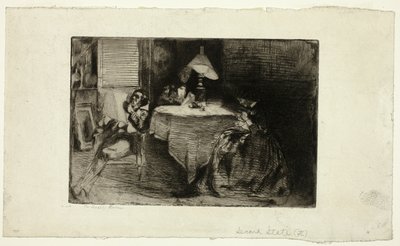 The Music Room by James Abbott McNeill Whistler