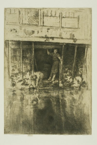 The Pierrot by James Abbott McNeill Whistler