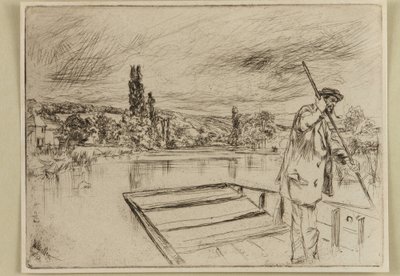 The Punt by James Abbott McNeill Whistler