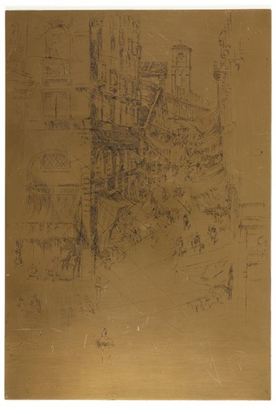 The Rialto by James Abbott McNeill Whistler