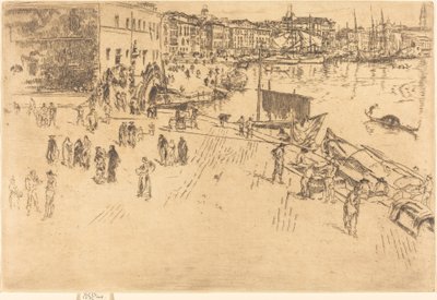 The Riva, No.I by James Abbott McNeill Whistler