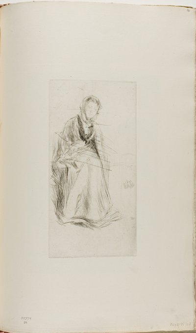 The Scotch Widow by James Abbott McNeill Whistler