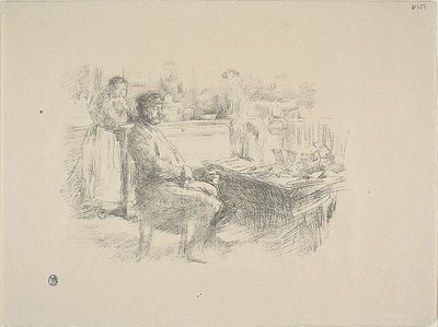 The Shoemaker by James Abbott McNeill Whistler