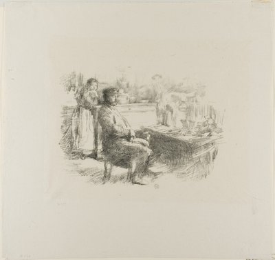 The Shoemaker by James Abbott McNeill Whistler