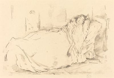 The Siesta by James Abbott McNeill Whistler