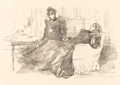 The Sisters by James Abbott McNeill Whistler