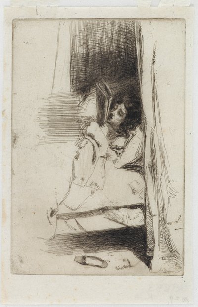 The Slipper by James Abbott McNeill Whistler
