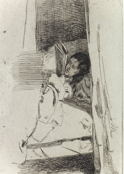 The Slipper by James Abbott McNeill Whistler
