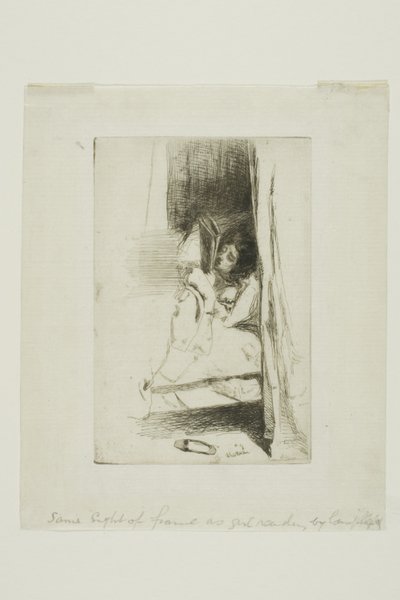 The Slipper by James Abbott McNeill Whistler