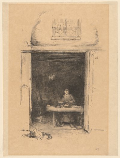 The Smith, Passage du Dragon by James Abbott McNeill Whistler