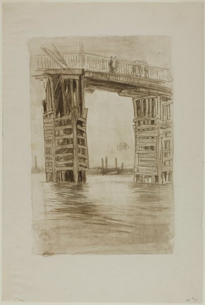 The Tall Bridge by James Abbott McNeill Whistler