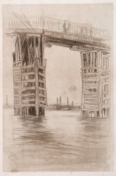 The Tall Bridge by James McNeill Whistler