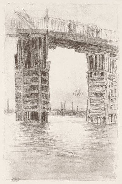 The Tall Bridge by James McNeill Whistler