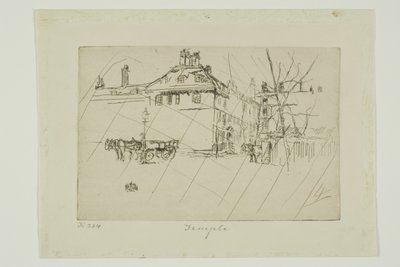 The Temple by James Abbott McNeill Whistler
