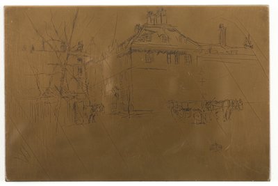 The Temple by James Abbott McNeill Whistler