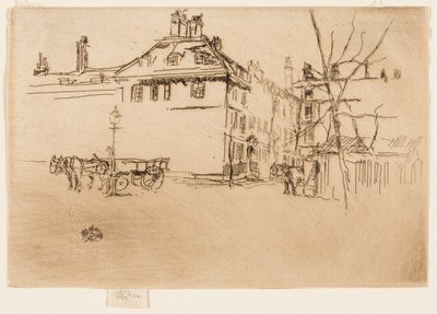 The Temple by James Abbott McNeill Whistler