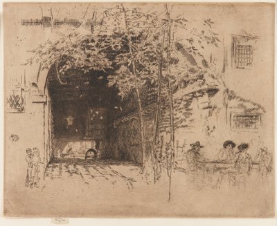 The Traghetto, No. 2 by James Abbott McNeill Whistler