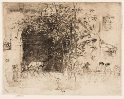 The Traghetto, No. 2 by James Abbott McNeill Whistler