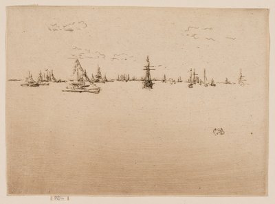 The Turret Ship by James Abbott McNeill Whistler