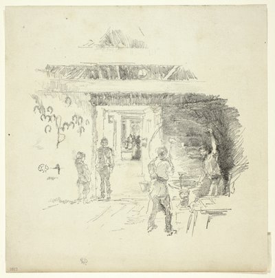The Tyresmith by James Abbott McNeill Whistler