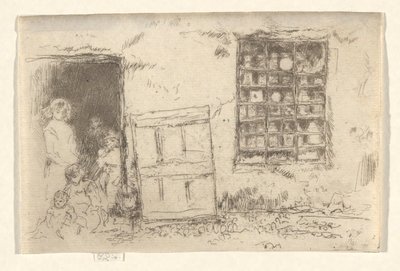 The Village Sweet Shop by James Abbott McNeill Whistler