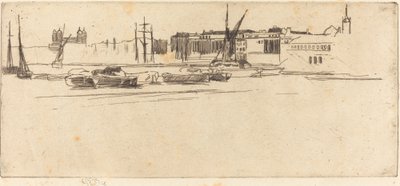 The White Tower by James Abbott McNeill Whistler