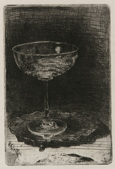 The Wine Glass by James Abbott McNeill Whistler