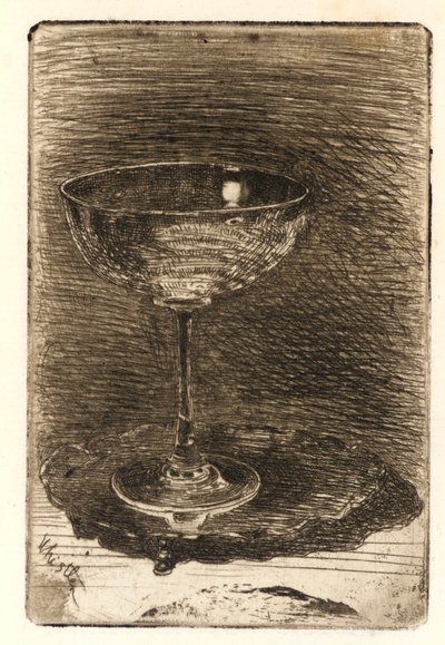 The Wine Glass by James Abbott McNeill Whistler