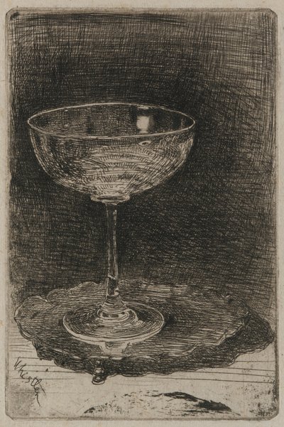 The Wine Glass by James Abbott McNeill Whistler