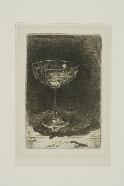 The Wine Glass by James Abbott McNeill Whistler