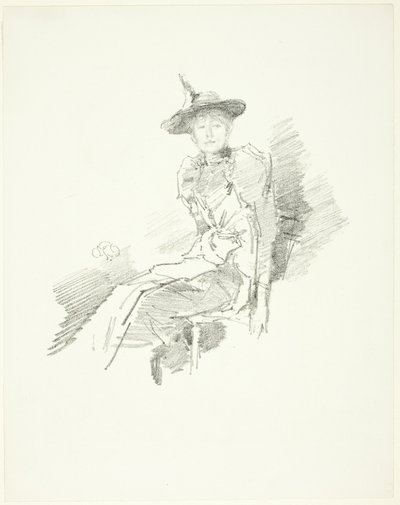 The Winged Hat by James Abbott McNeill Whistler