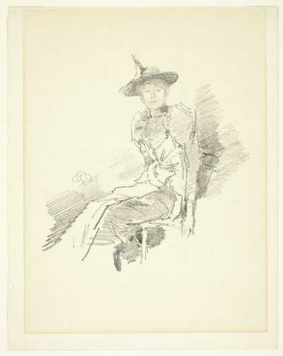 The Winged Hat by James Abbott McNeill Whistler